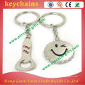 STAINLESS STEEL OPENER AND BOTTLE CAP KEYCHAIN FOR SOUVENIR CLLECTION